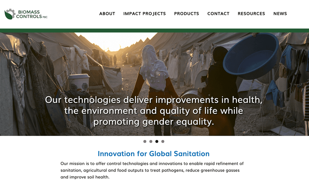 Biomass Controls homepage