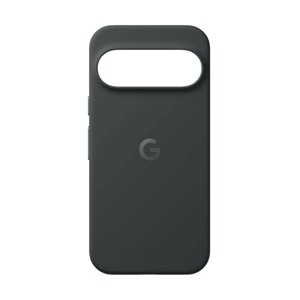 Official Google Pixelsnap Case in Obsidian for Pixel 10 Pro XL - dark charcoal silicone, not pure black